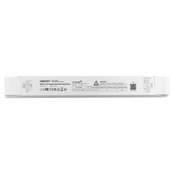 <b>PL1 </b><br />40W 0/1-10V Single Color Panel Light Driver(2.4GHz)