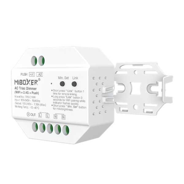 <b>TRI-C1WR </b><br />AC Triac Dimmer (WiFi+2.4G+Push) - Image 2