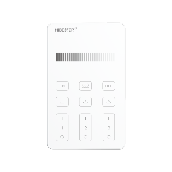 <b>U1 </b><br />3-Zone Panel Remote ( Brightness)