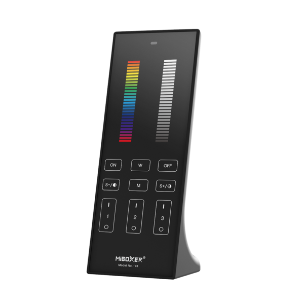 <b>Y3 </b><br />RGB+CCT vertical remote (2.4GHz)