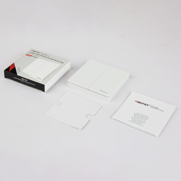 <b>PUSH3-2 </b><br />2 GANG PUSH Wireless Dimming Panel  (2.4GHz) - Image 4