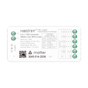 <b>SM5 </b><br />5 in 1 Controller (Matter Over WiFi+2.4GHz)