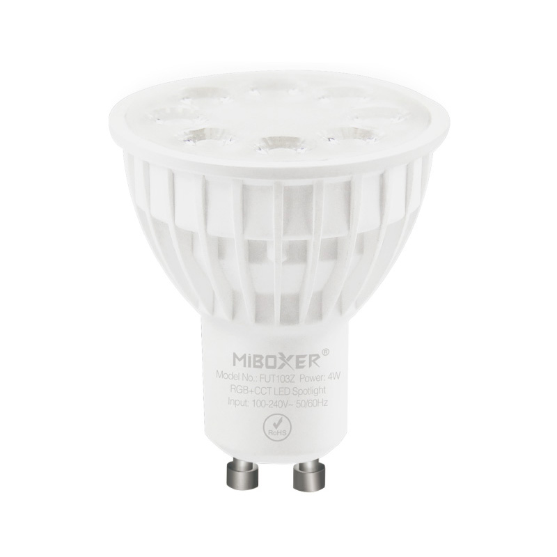 10W Smart LED Flood Light Fixture - MiLight / MiBoxer RGB+Tunable White -  12V - Up To 1,000 Lumens