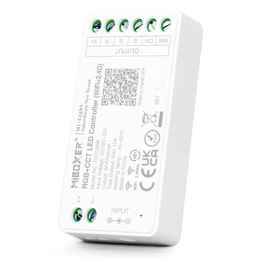 Controlador LED FUT039W RGB+CCT (WiFi+2.4G) - MiBoxer